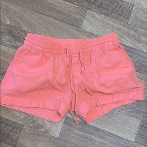 Peachy summer shorts